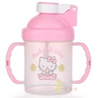 Baby Kitty - 彈蓋吸管杯